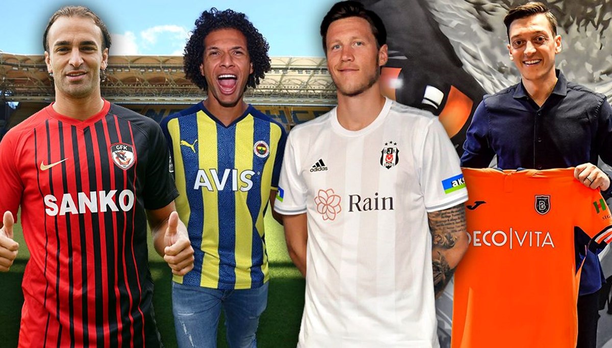 Süper Lig'de biten tüm son dakika transferleri (2022 yaz transfer sezonu)