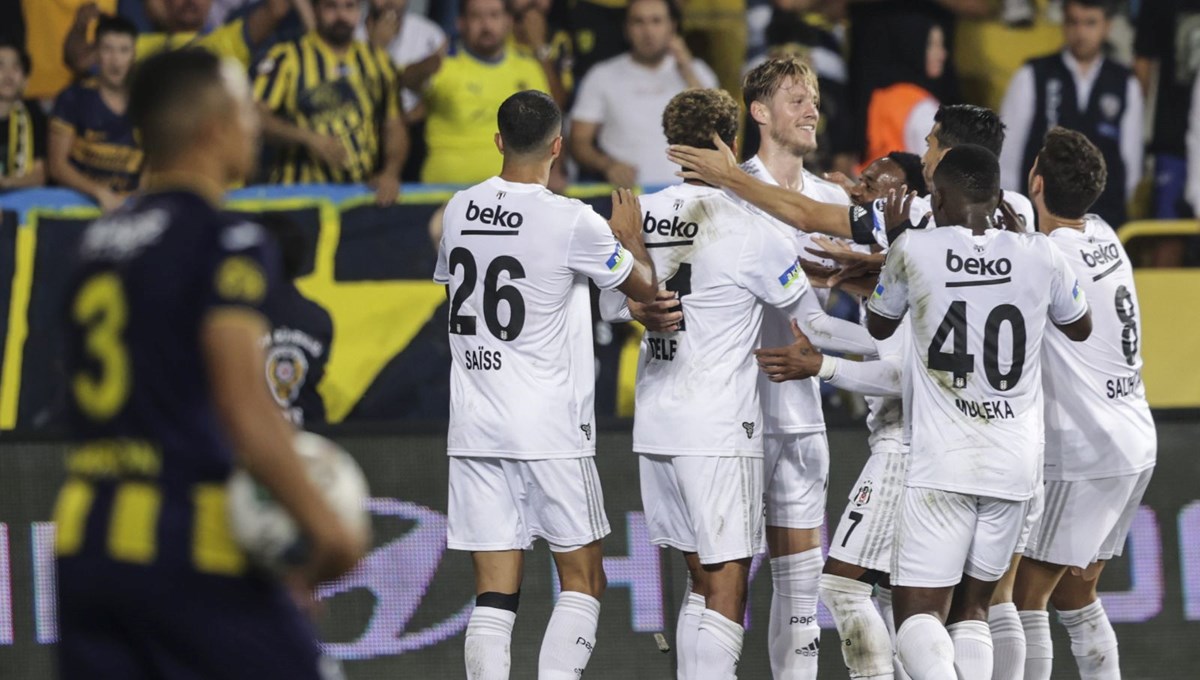SON DAKİKA: Ankara'da 5 gollü maçta kazanan Beşiktaş